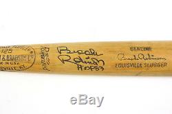 1965-68 Brooks Robinson Baltimore Orioles W166 Signed Game Used Bat Psa Holo