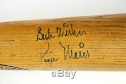 1967 Roger Maris Signed Game Used World Series Champion Season Bat Psa Loa