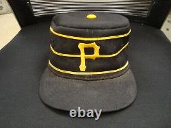 1970s John Milner Game Used & Signed Pittsburgh Pirates Pillbox Cap