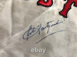1974 Carl Yaz Yastrzemski Red Sox Game Worn Used & Signed Baseball Jersey