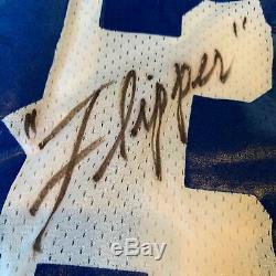 1980's Flipper Anderson Signed Rookie Game Used Los Angeles Rams Jersey JSA COA