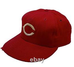 1981 Tom Seaver Cincinnati Reds Game Used Worn & Signed Hat Cap HOF Mets JSA COA