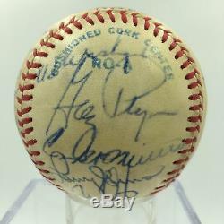 1982 Kansas City Royals Team Signed Autographed Game Used Baseball George Brett