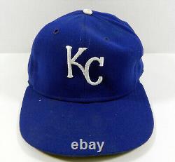 1983 Kansas City Royals Gaylord Perry #36 Signed Game Used Blue Hat Miedema LOA