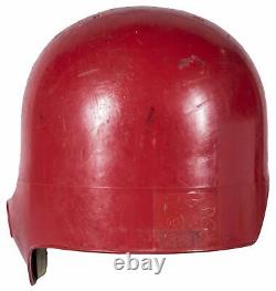 1985-1986 Barry Larkin Game Used & Signed Cincinnati Reds Batting Helmet