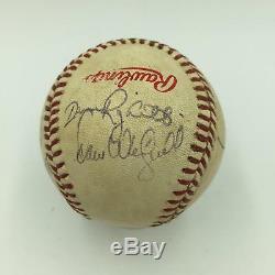1987 All Star Game Don Mattingly Rickey Henderson Signed Game Used Baseball JSA