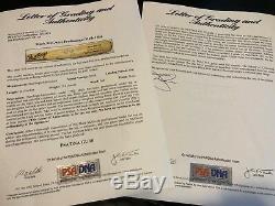 1991 Mark McGwire Athletics Game Used & Signed PSA 10 Baseball Bat