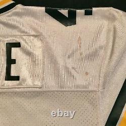 1993 Brett Favre Green Bay Packers Game Used Worn Signed Jersey 2 Team Repairs