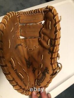 1993 John Kruk Phillies Game Used Glove, Autographed Signed & Inscribed