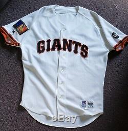 1994 San Francisco Giants Matt Williams Autographed GAME USED WORN Jersey