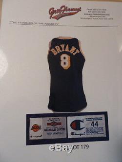 1996-97 KOBE BRYANT Game Used/Worn ROOKIE Signed Lakers Jersey DC/Grey Flannel