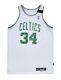 2000-2001 Paul Pierce Game Used And Signed Boston Celtics Home Jersey With Dorot