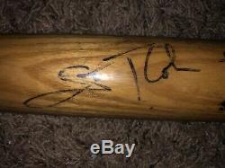2002-07 Scott Rolen St. Louis Cardinals LVS Game Used Bat PSA JSA Autographed