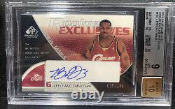 2003-04 SP Game Used ROOKIE Exclusives LeBron James RC BGS 9/10 MINT /100 #RE1