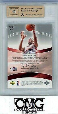 2004-05 SP Game Used Significance Auto Lebron James /100 BGS 9.5 WOW