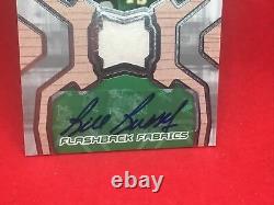 2007-08 Spx Flashback Fabric Bill Russell Game-used Auto Jersey Patch Sp# 8/25