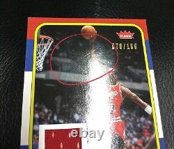 2007 Fleer Michael Jordan Career Box RC Design Game Use Jersey /100 Extreme RARE