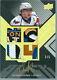 2008-09 Ud Black Alex Ovechkin Game Used Sick Letter Patches Gold Auto 3/5