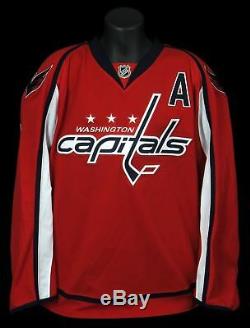 2009 Alex Ovechkin Game Used Signed Washington Capitals Jersey With MeiGray COA