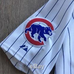 2009 Alfonso Soriano Chicago Cubs Game Used Worn Signed Jersey # 42 Robinson Day
