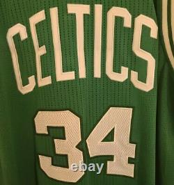 2011 Boston Celtics Authentic NBA Away Game Worn Used Jersey Paul Pierce Signed