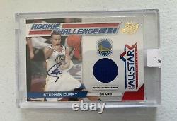 2011 Panini Rookie Challenge Steph Curry AUTO #3/25 RARE! (Game Worn Material)