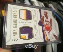 2012-13 Panini KOBE BRYANT Marquee ON CARD AUTO + Dual 3-Color GAME USED Jersey