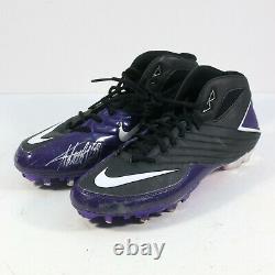 2013 Adrian Peterson Signed Game Used Cleats Vikings 2 Touchdown Game Photomatch