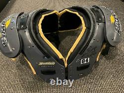 2013 Antonio Brown Pittsburgh Steelers Game Used Signed Shoulder Pads Great Use