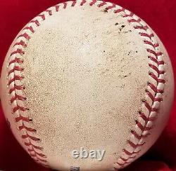 2013 JHONNY PEROLTA Signed Game Used Insc WALK OFF HR Ball Detroit Tigers Team