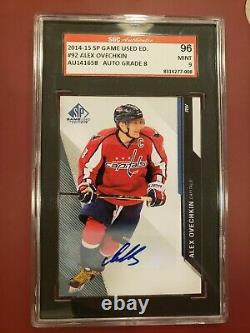 2014/15 SP ALEX OVECHKIN Game Used Edition #92 Signed AUTO