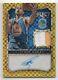 2014 Panini Nba Select Gold Prizm #18 Stephen Curry Game Used Patch Auto /10