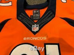 2016 Aqib Talib Denver Broncos Game Used Signed Jersey No Fly Zone Sb 50 Champs