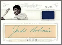2016 Flawless Cut Autograph Jackie Robinson Game Used Jsy Patch Auto (1/1)