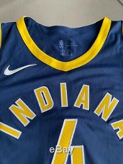 2017-18 Victor Oladipo Indiana Pacers Signed Game Used Jersey Nike
