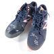 2017 Corey Kluber Cleveland Indians Signed Game-used Navy New Balance Cleats