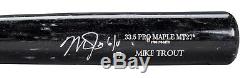 2017 Mike Trout Old Hickory Game Used & Signed Photo Matched Bat PSA/DNA GU 9