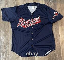 2017 Ronald Acuña Jr. Signed Game Used Worn Jersey Beckett Witnessed Autograph