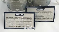 2018 NBA WC Finals Stephen Curry 2x Signed Game Used Shoes Sz 11.5 STEINER COA