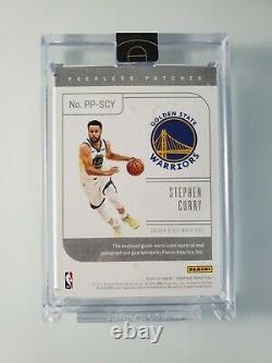 2019-20 Eminence Peerless Game-Used Patch On-Card Auto Stephen Curry 3/5