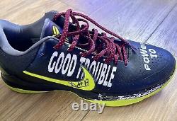 2020 Daquan Jeffries Signed Game Used Shoes Kings Black Lives Matter/nike Mamba