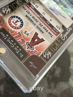 2022 Leaf In the Game Used SHOHEI OHTANI BIG TICKET SIGNATURE AUTO No. BTS-SO1