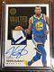 6/10 Gold Auto Vaulted Veteran Kevin Durant Autographed Game Used Jersey Patch