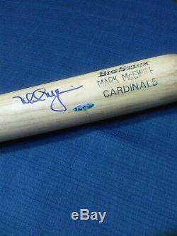98 Mcgwire Game Used Bat Autographed! New LOW Price