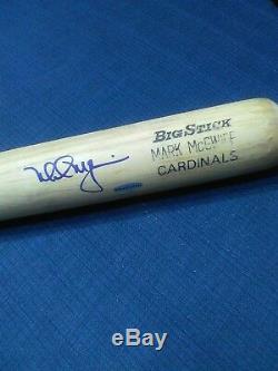 98 Mcgwire Game Used Bat Autographed! New LOW Price