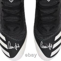 Aaron Judge NY Yankees Signed Player-Issued Black and White Cleats 2020 Season