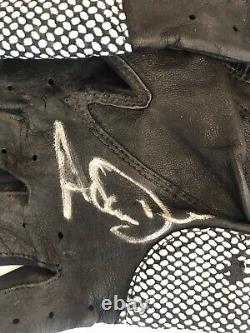 Adam Dunn Cinn. Reds Autographed Signed Game Used Batting Gloves COA Hologram