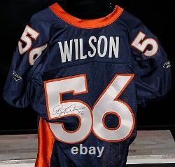 Al Wilson #56 2004 Denver Broncos Game Jersey Signed PSA/DNA Autograph