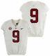 Alabama Bryce Young Roll Tide Signed 2020 Game Used White Nike #9 Jersey Bas