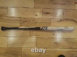 Albert Pujols Game Used Bat Autographed Cracked Cardinals Angel's Awesome Bat